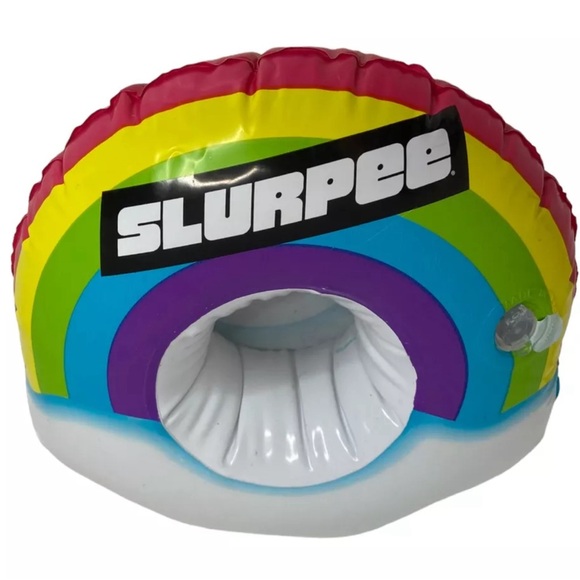 7-Eleven Slurpee Inflatable Drink Koozies - Picture 2 of 9